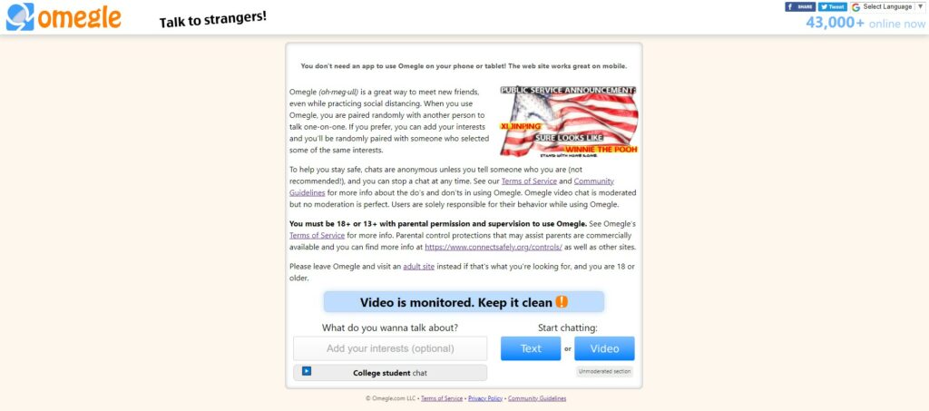 Omegle. com
